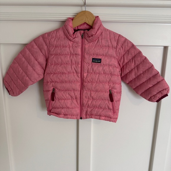 Patagonia Light Pink Down Sweater - Size 2T